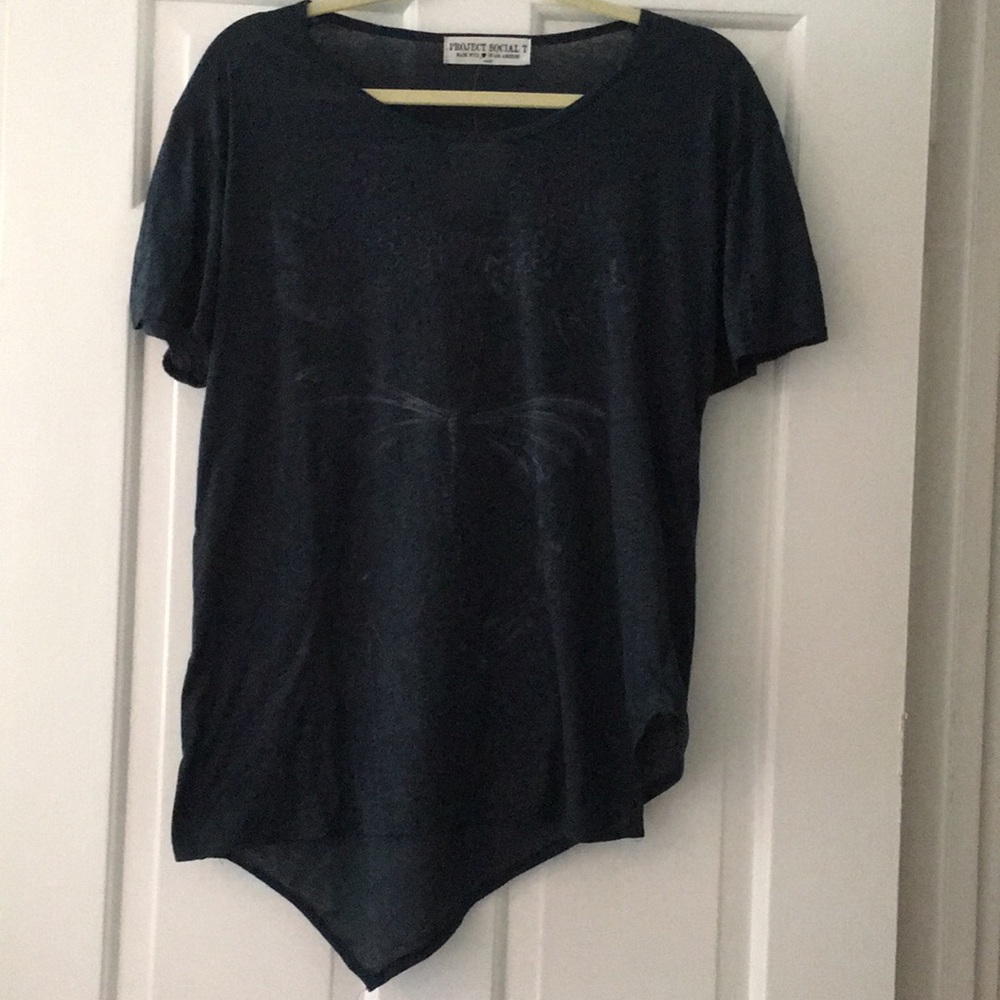 Project Social T Butterfly/Dragonfly Blue T-Shirt